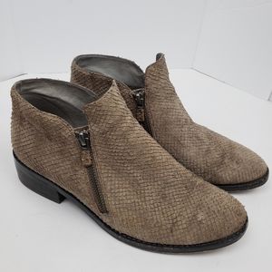 Eileen Fisher Textured Leather Booties